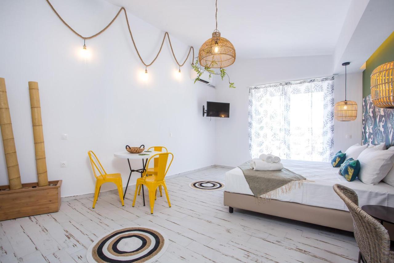 Marini Seaside Aparthotel Faliraki Bagian luar foto