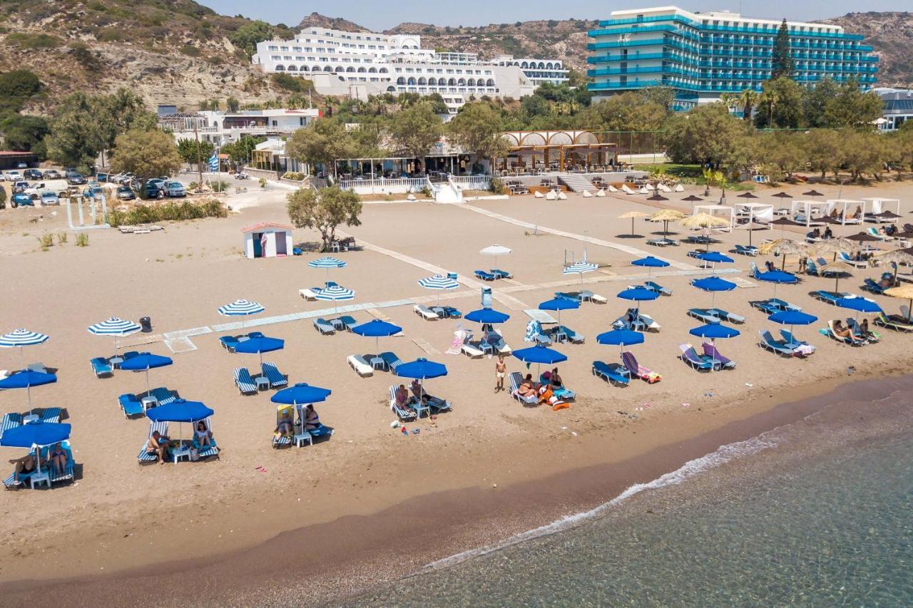 Marini Seaside Aparthotel Faliraki Bagian luar foto