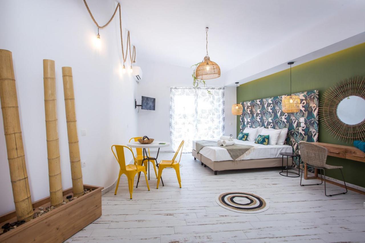 Marini Seaside Aparthotel Faliraki Bagian luar foto