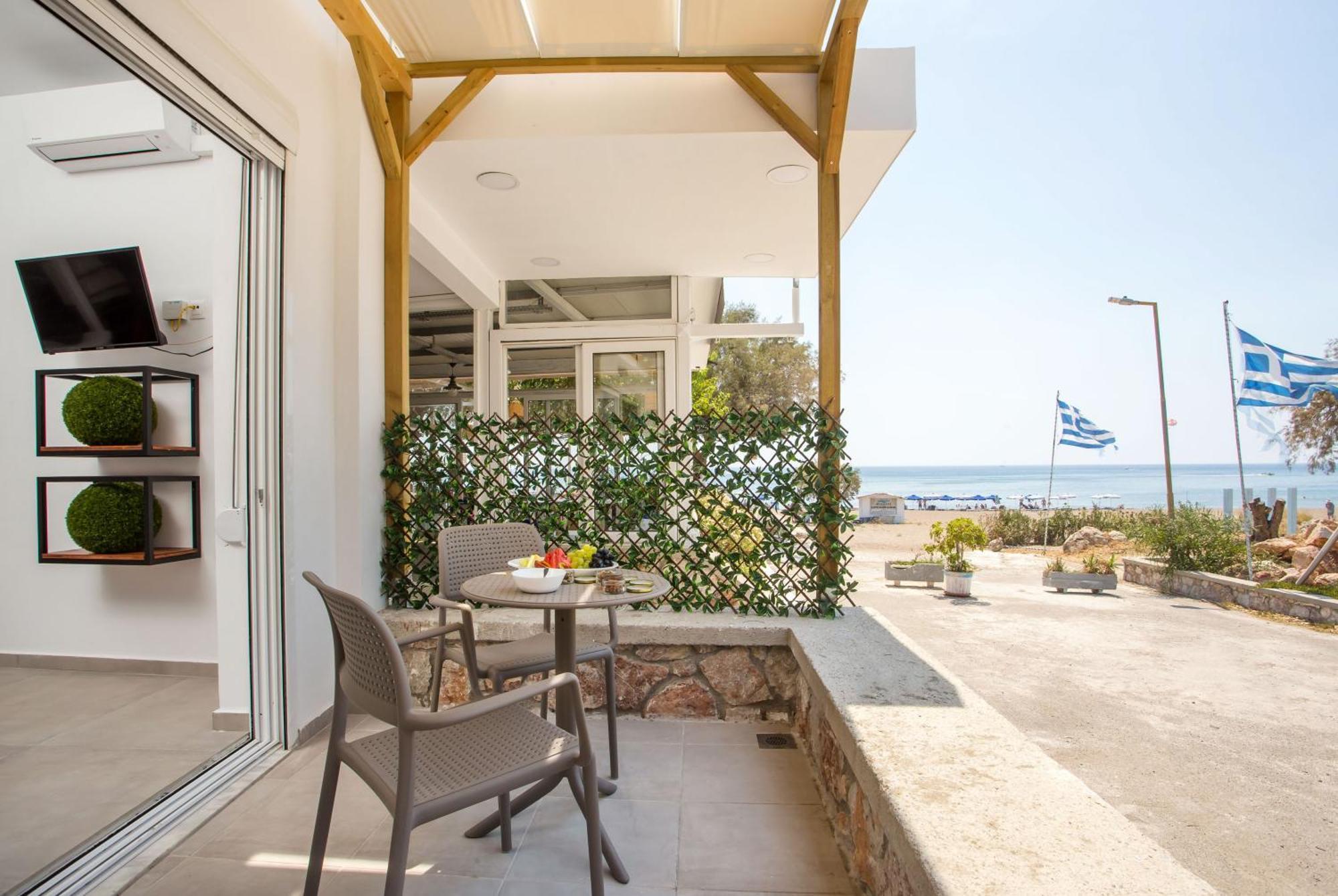 Marini Seaside Aparthotel Faliraki Bagian luar foto